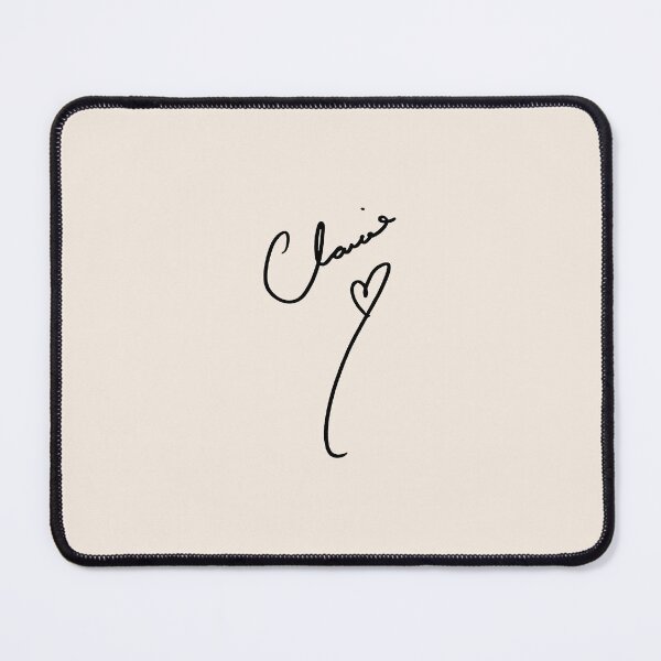 Item preview, Clairo Heart Black Handwritten Signature designed and sold by aestheticqueen.