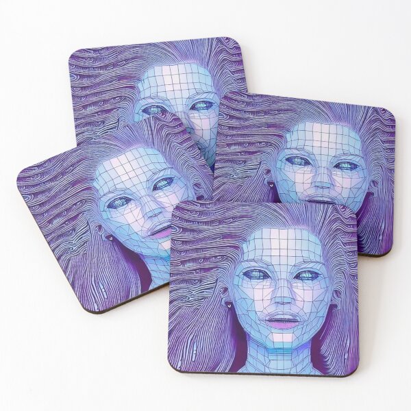 Item preview, Face of a woman Artificial Intelligence 4 designed and sold by NokenaDesign.