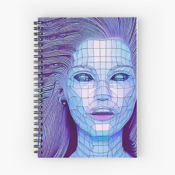 Item preview, Face of a woman Artificial Intelligence 4 designed and sold by NokenaDesign.