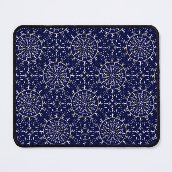 Item preview, Ditsy Winter Snow Angels Snowmen And Snowflakes Tile designed and sold by Triplicate Limited.