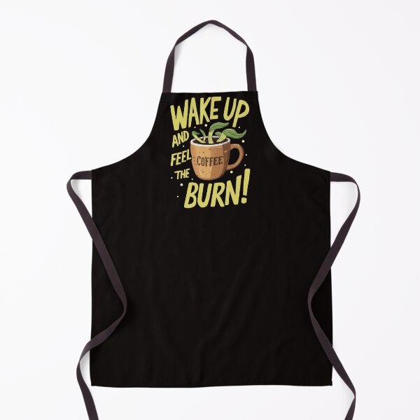 Item preview, Wake Up And Feel The Burn, Spicy Wasabi Latte Coffee designed and sold by madtoyman.