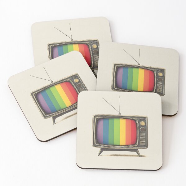 Item preview, Rainbow Queer Vision LGBT Television designed and sold by proudlyparent.