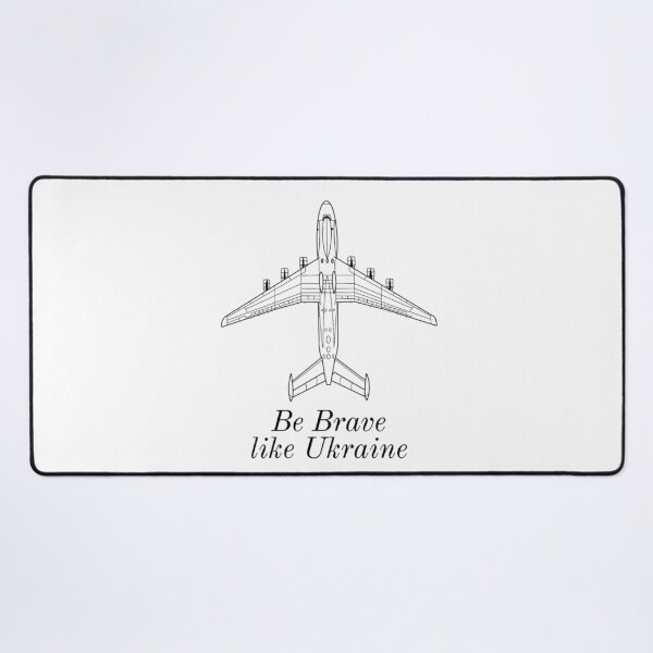 Item preview, Antonov AN-225 Be Brave like Ukraine designed and sold by CougarDesigns.