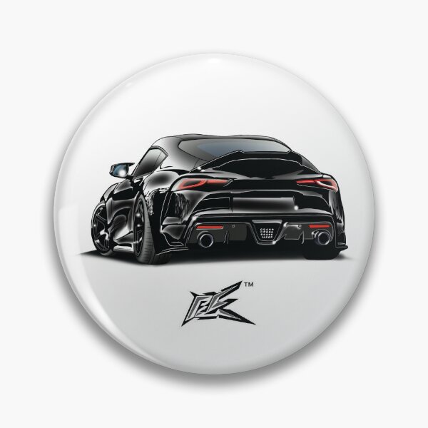Item preview, toyota gr supra a90 black  designed and sold by NaquashM.