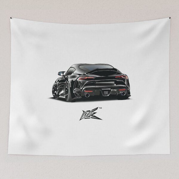 Item preview, toyota gr supra a90 black  designed and sold by NaquashM.