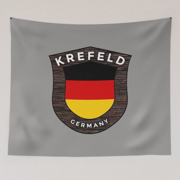 Item preview, Krefeld Germany Emblem Flag designed and sold by World Designs.