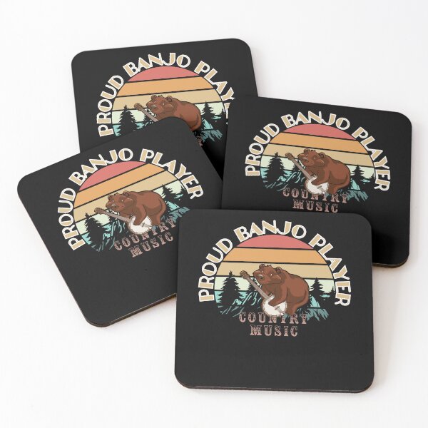 Item preview, Proud Banjo Player Bear - Country Music designed and sold by KolbaVison.