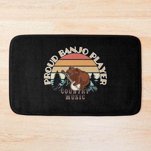 Item preview, Proud Banjo Player Bear - Country Music designed and sold by KolbaVison.