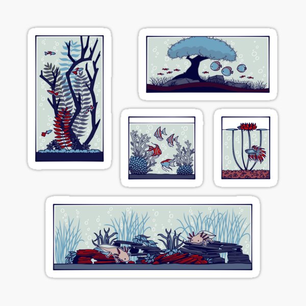 Aquariums Sticker