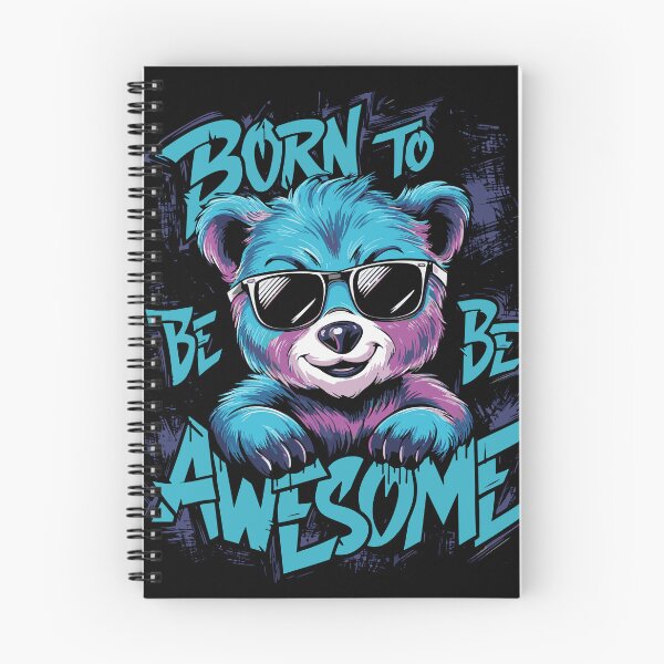 Item preview, born to be be awesome designed and sold by SixtyOneDesign.
