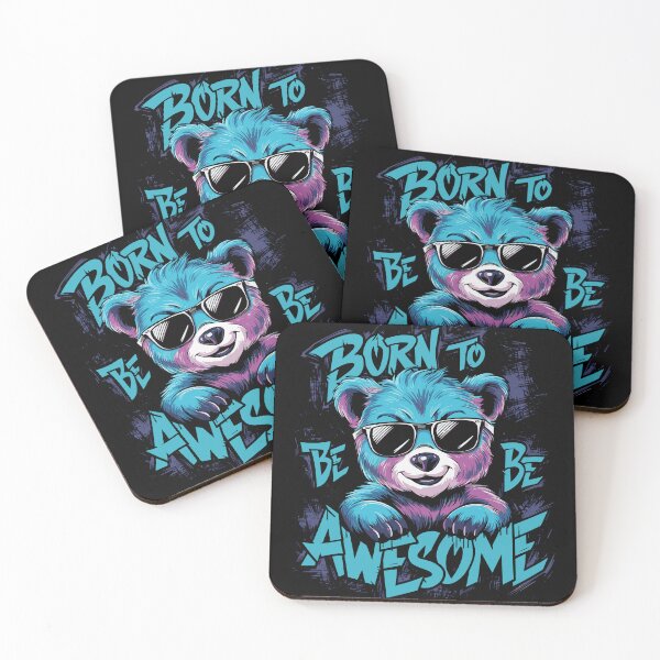 Item preview, born to be be awesome designed and sold by SixtyOneDesign.