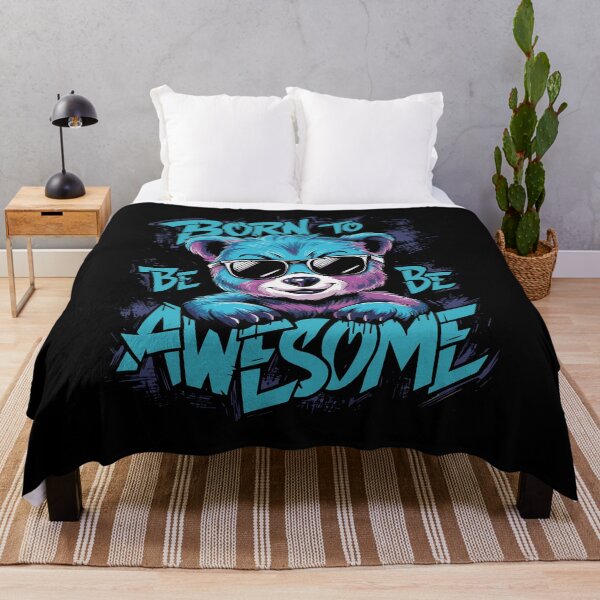Item preview, born to be be awesome designed and sold by SixtyOneDesign.
