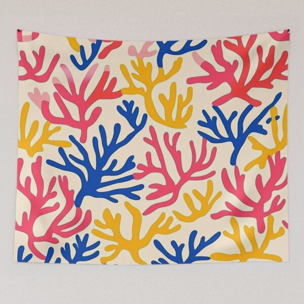 Item preview, Colorful Coral Pattern designed and sold by GrinGalore.