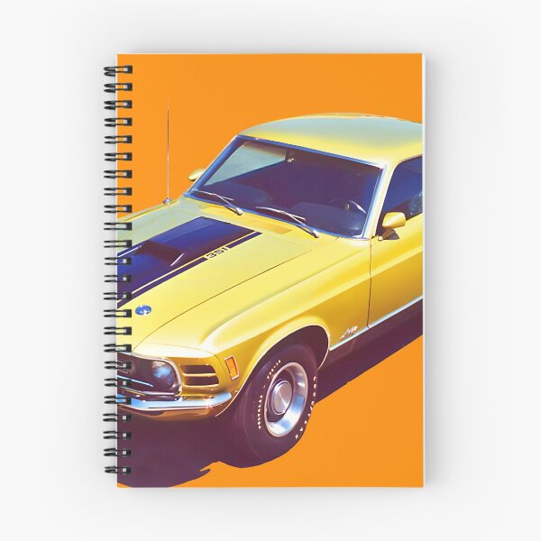 Item preview, 1970 Ford Mustang Mach 1 gold designed and sold by MobsProject.