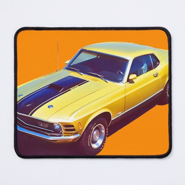 Item preview, 1970 Ford Mustang Mach 1 gold designed and sold by MobsProject.