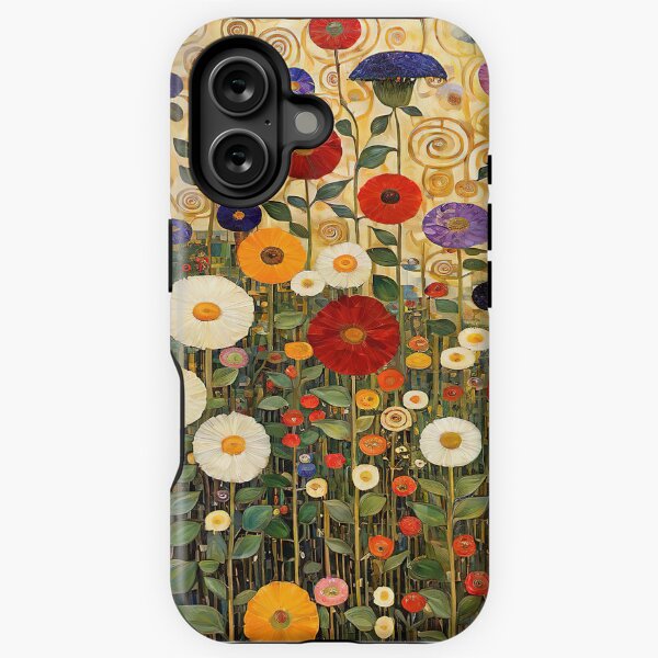 Aperçu de l'œuvre Fleurs et or de Gustav Klimt créée et vendue par maniacfitness.