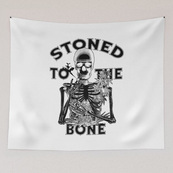 Item preview, Stoned to the Bone | Stoner Skeleton designed and sold by ProdbyNiECO.