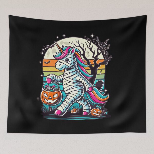 Item preview, Funny Unicorn Mummy Lying Candy designed and sold by LuminOrb.