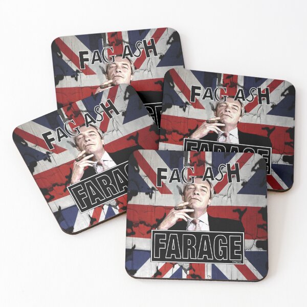 Item preview, FAG ASH FARAGE designed and sold by Paparaw.