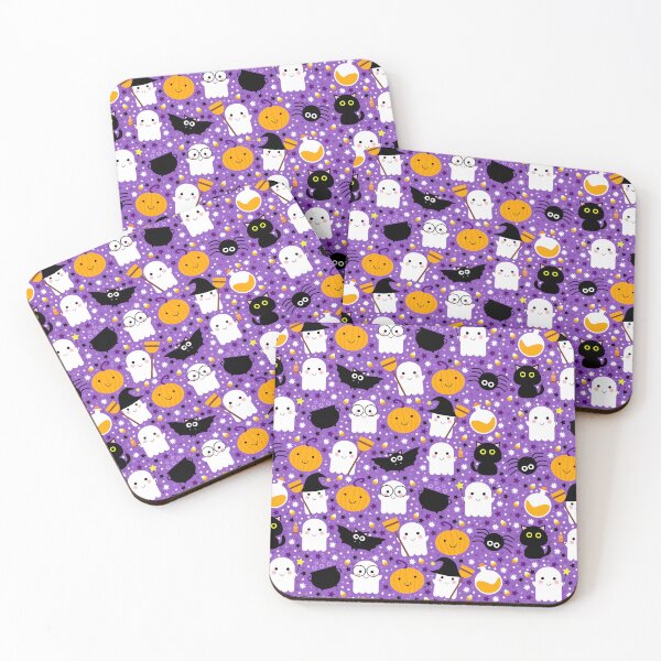 Item preview, Halloween Cuties: Ghosts, Cats & Spooky Friends designed and sold by Tulip Creators .
