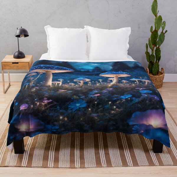 Item preview, Mystical Mushroom Meadow designed and sold by Sadia Jannat.