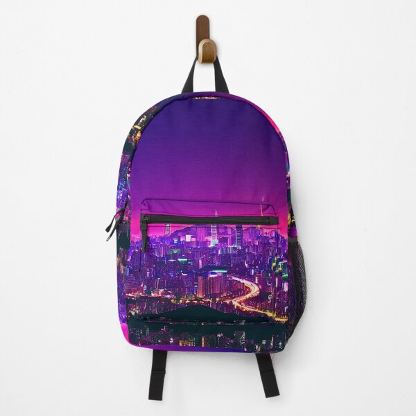 Item preview, CYBERPUNK SEOUL SKYLINE VIEW designed and sold by milestotreasure.