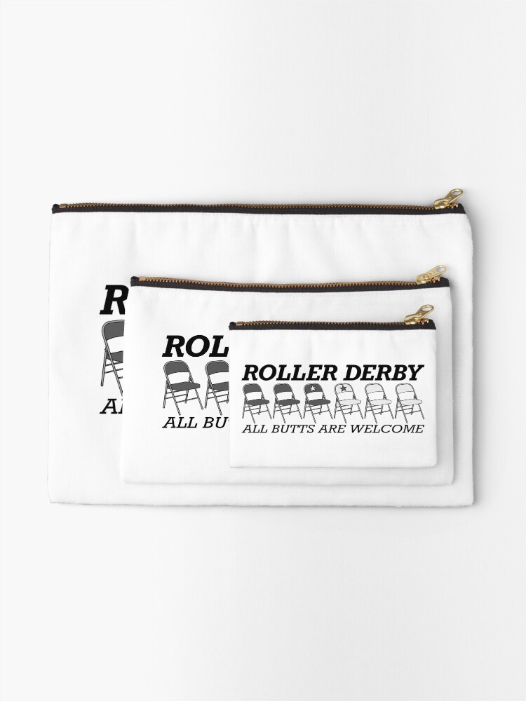 Thumbnail 2 of 4, Zipper Pouch, Roller Derby designed and sold by glitterscript.