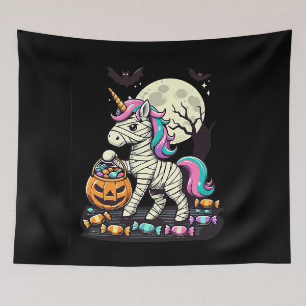 Item preview, Funny Unicorn Mummy Loves Candy designed and sold by LuminOrb.