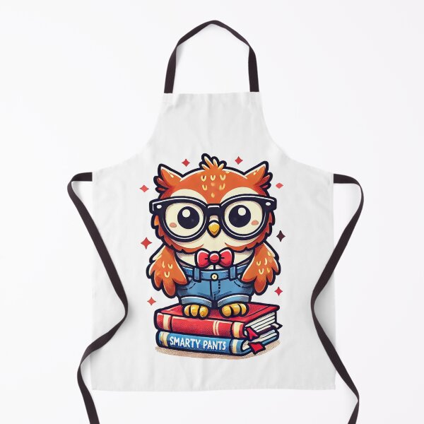 Item preview, Cute smarty pants orange school owl designed and sold by lliiaa1111.