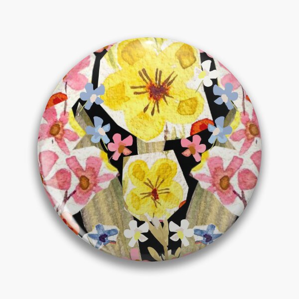 Item preview, "Boho Watercolour Floral Collage Delight" By SalsySafrano. designed and sold by SalsySafrano.