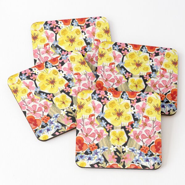 Item preview, "Boho Watercolour Floral Collage Delight" By SalsySafrano. designed and sold by SalsySafrano.