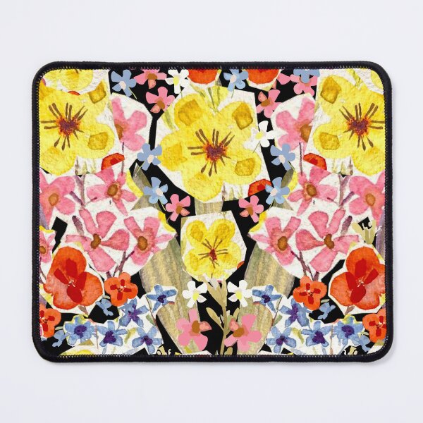 Item preview, "Boho Watercolour Floral Collage Delight" By SalsySafrano. designed and sold by SalsySafrano.