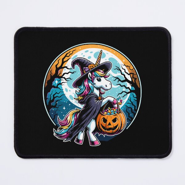 Item preview, Funny Unicorn Witch Loves Candy designed and sold by LuminOrb.