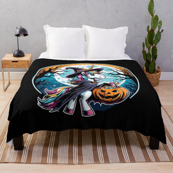 Item preview, Funny Unicorn Witch Loves Candy designed and sold by LuminOrb.