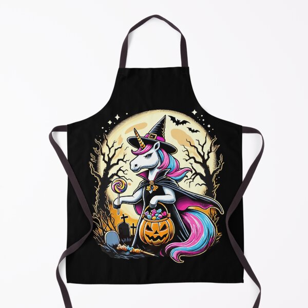 Item preview, Funny Unicorn Witch Loves Candy designed and sold by LuminOrb.