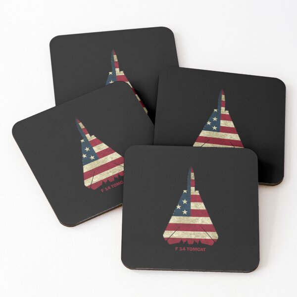 Item preview, F-14 TOMCAT USA Flag silhouette designed and sold by Warih.