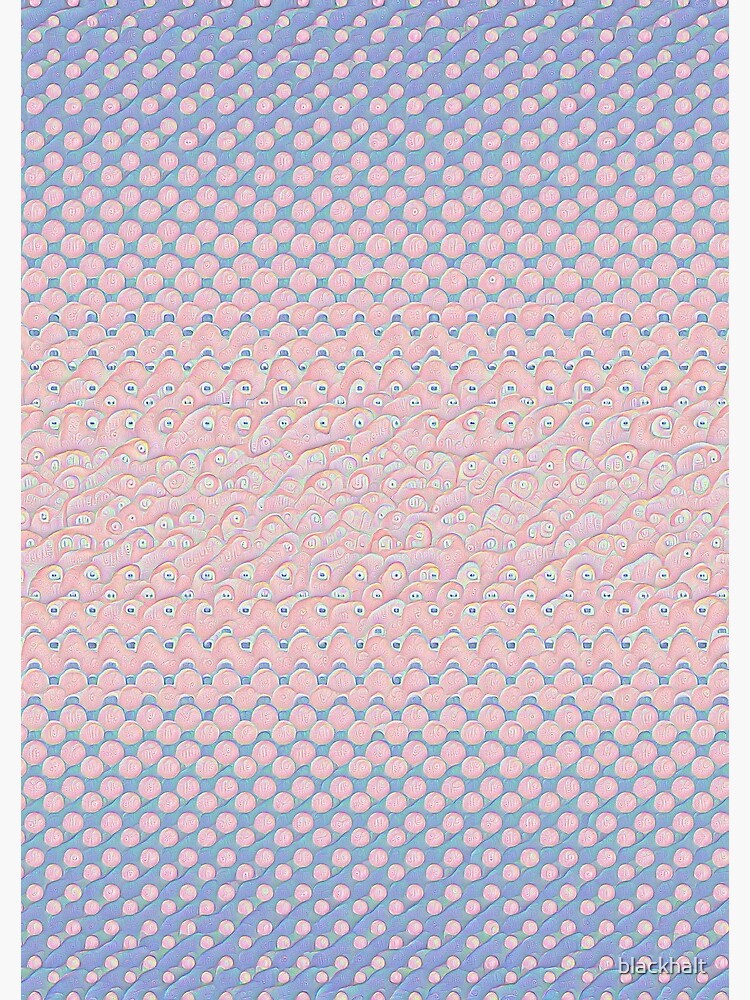 #DeepDream Color Circles Gradient Rose Quartz and Serenity 5x5K v1449298379 by blackhalt