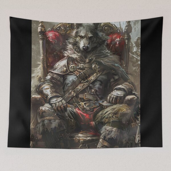 Item preview, Wolf King designed and sold by InsanseCreation.