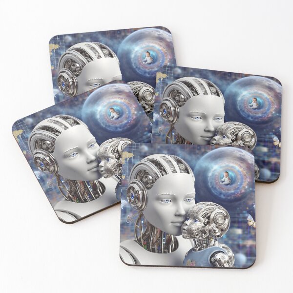 Item preview, AI Robots 10 designed and sold by HerbertFlenner.