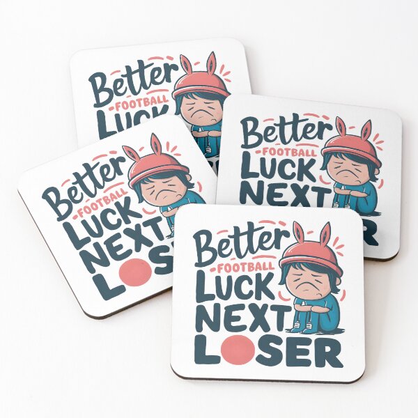 Item preview, Fantasy Football Loser Better Luck Next Year Cartoon designed and sold by JoyfulDesigns9.