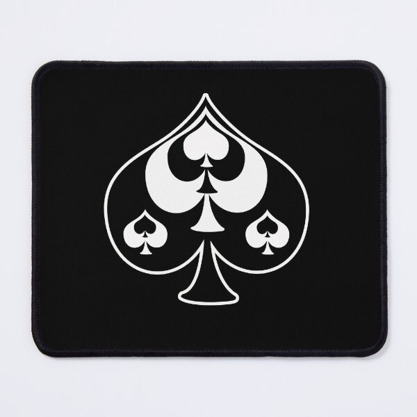 Item preview, Minimalist Spade Shape Monogram designed and sold by PatternTitan.