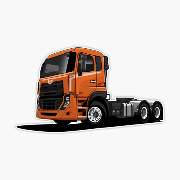 UD TRUCKS Quester 1:50 ミニカー 2個セット Ud Trucks Quester 1/50