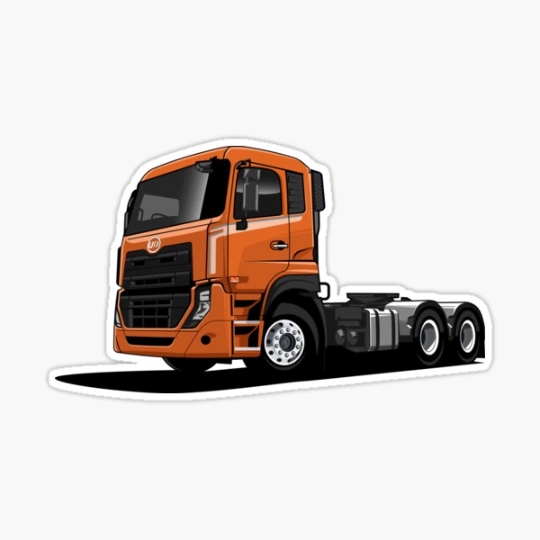 UD Quester Japan Truck illustration