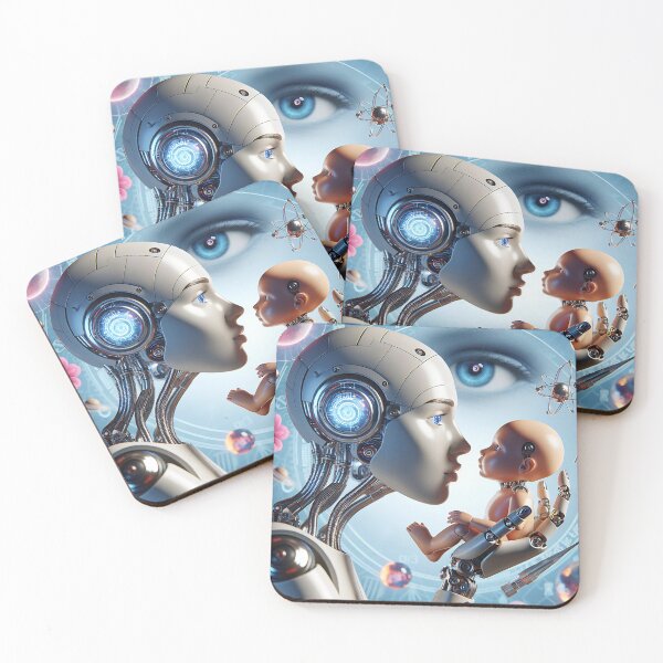 Item preview, AI Robots 11 designed and sold by HerbertFlenner.