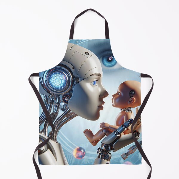 Item preview, AI Robots 11 designed and sold by HerbertFlenner.