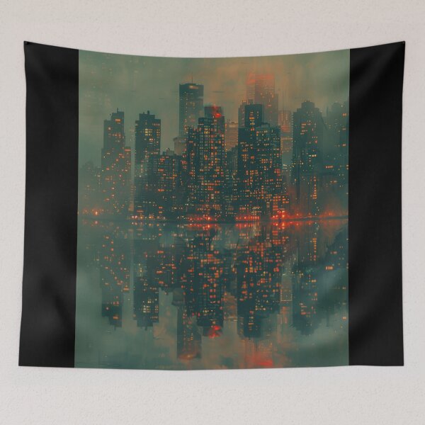 Item preview, Futuristic City designed and sold by InsanseCreation.