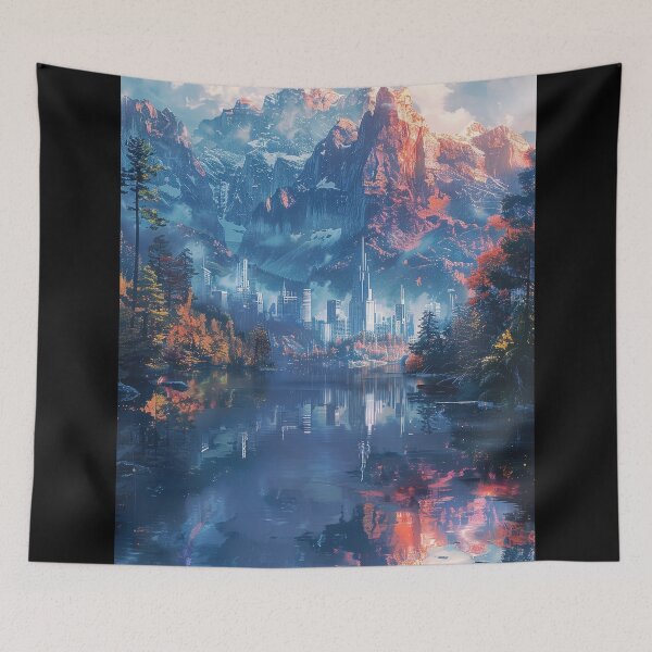 Item preview, Futuristic City designed and sold by InsanseCreation.