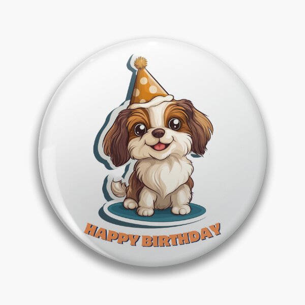 Item preview, Happy Birthday Dog  designed and sold by LongMongDoo.