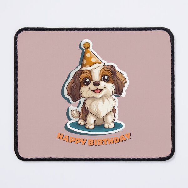 Item preview, Happy Birthday Dog designed and sold by LongMongDoo.