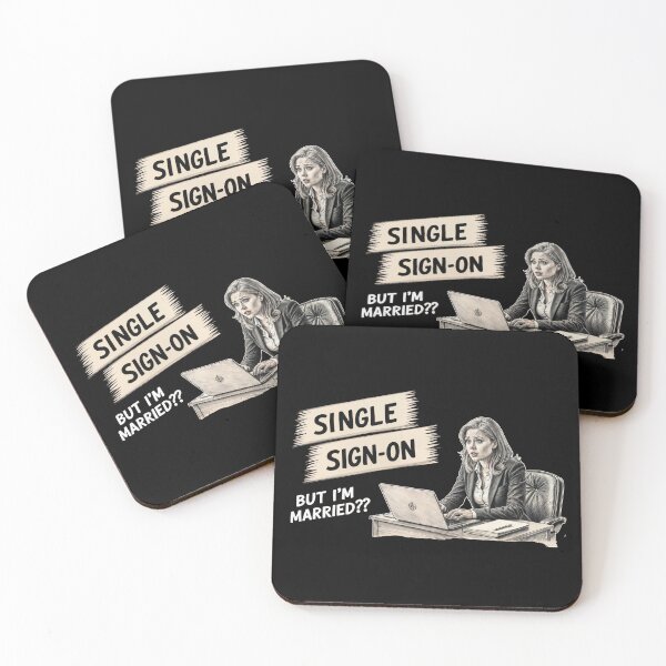 Artikelvorschau, Single Sign-On. Aber ich bin verheiratet entworfen und verkauft von DesignsByJensen.